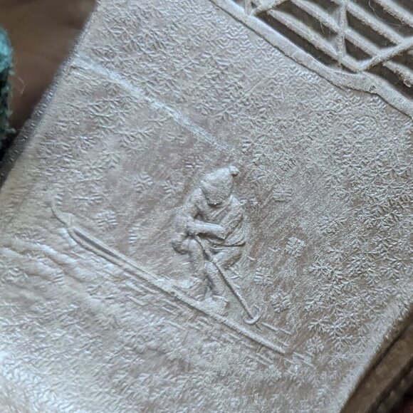 Vintage Scandi Girl Fur Fleece Sherpa Boot Scandinavian Boho Snowland Winter 8 - Picture 5 of 10